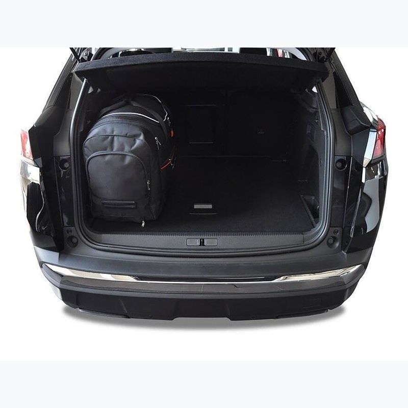 Gepäckträgertaschen-Set KJUST Peugeot 3008 Hybrid Phev 2019+ 4 Stk. Schwarz 16