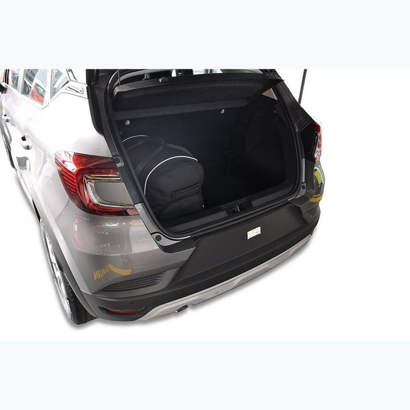 Gepäckträgertaschen-Set KJUST Renault Captur 2019+ 3 Stk. Schwarz 13