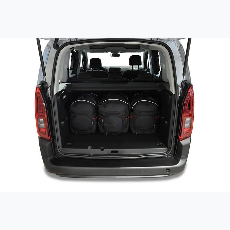Gepäckträgertaschen-Set KJUST Citroen Berlingo M 2018+ 5 Stk black 14