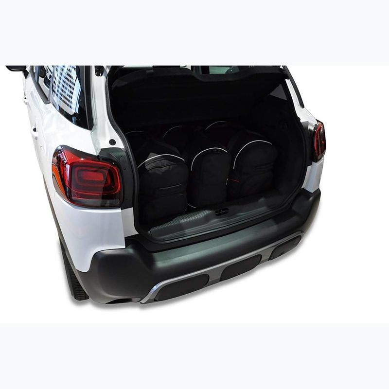 Gepäckträgertaschen-Set KJUST Citroen C3 Aircross 2017+ 3 Stk black 13