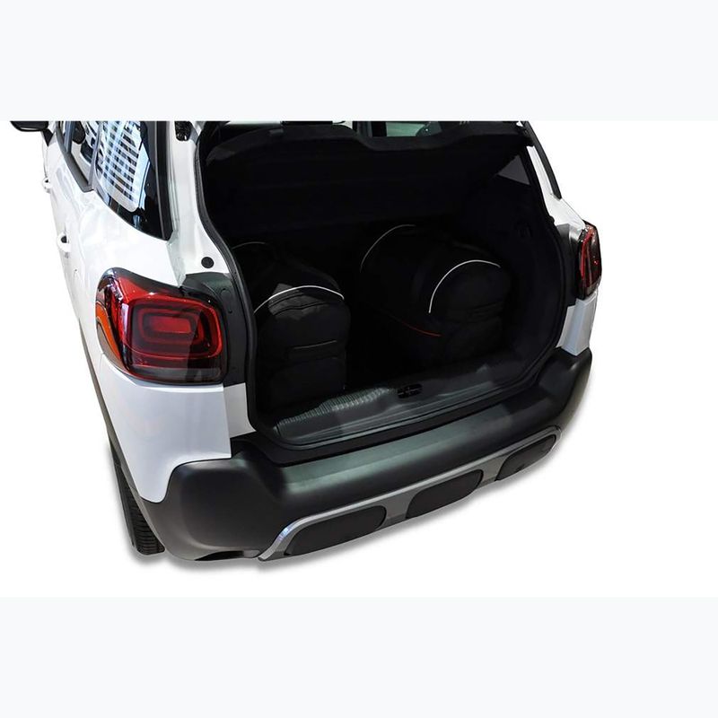Gepäckträgertaschen-Set KJUST Citroen C3 Aircross 2017+ 3 Stk black 14