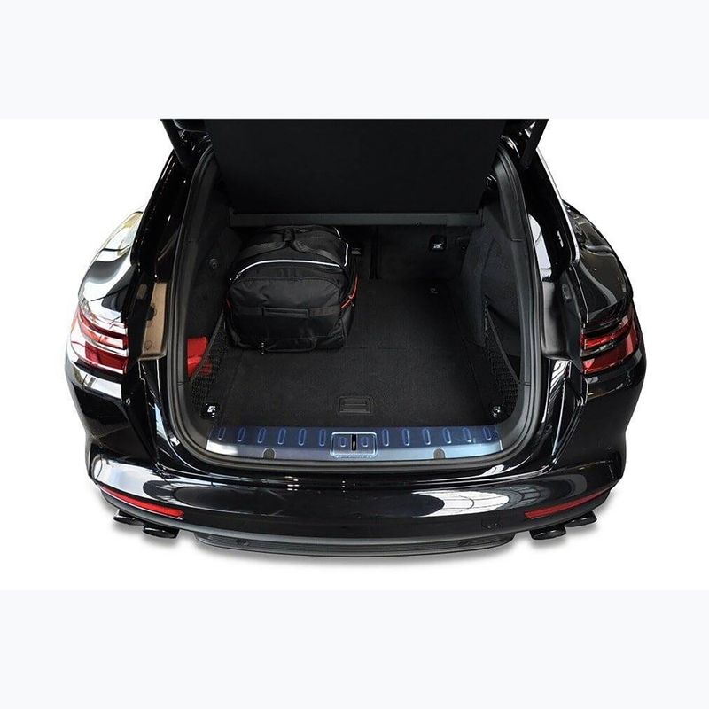 Gepäckträgertaschen-Set KJUST Porsche Panamera St 2017+ 4 Stk. Schwarz 15