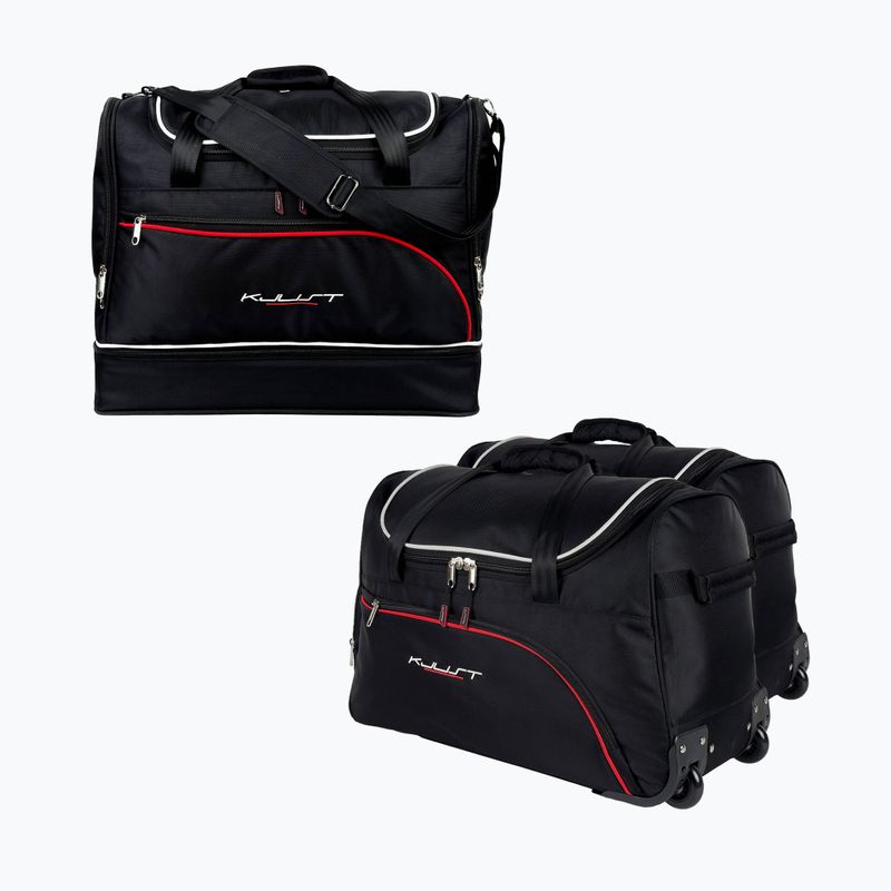 Gepäckträgertaschen-Set KJUST Skoda Kamiq 2019+ 3 Stk. Schwarz