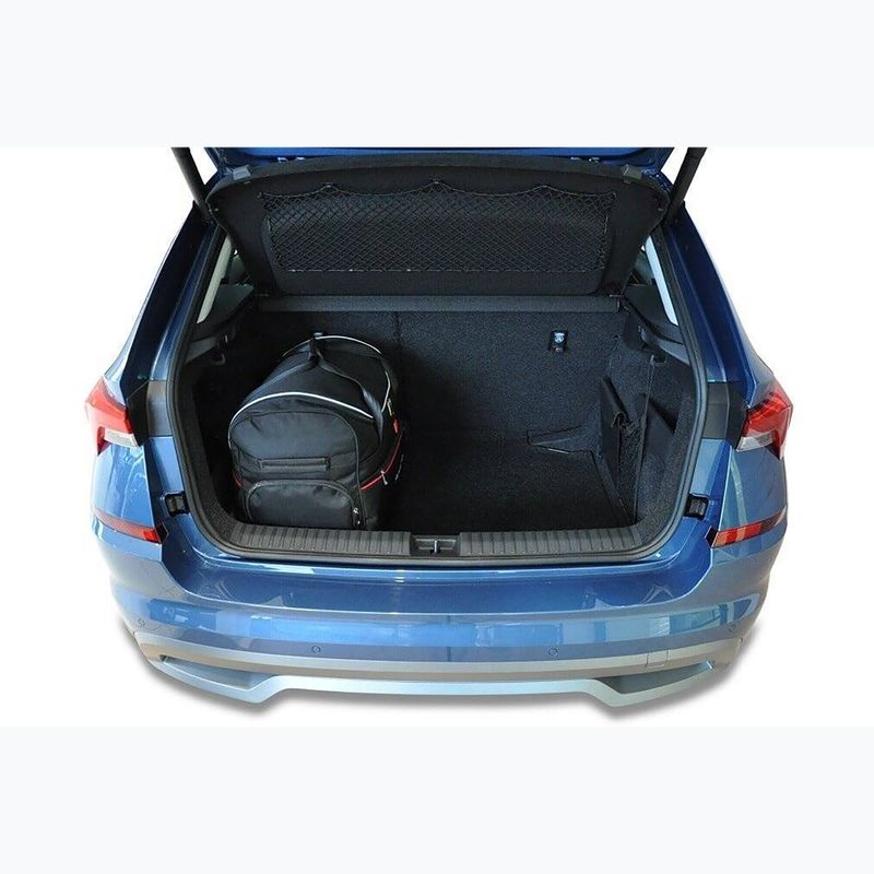 Gepäckträgertaschen-Set KJUST Skoda Kamiq 2019+ 3 Stk. Schwarz 13