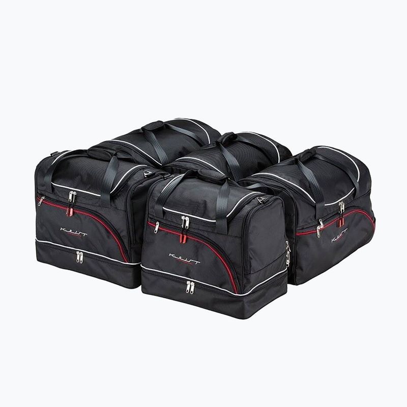 Gepäckträgertaschen-Set KJUST Renault Megane Grandcoupe 2016+ 5 Stk. Schwarz
