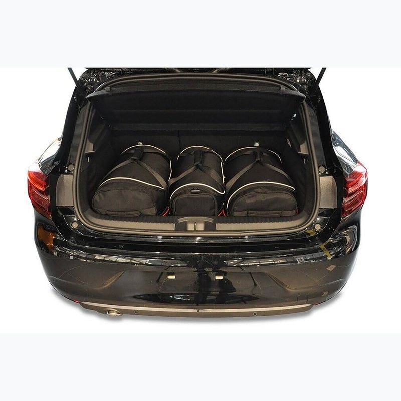 Gepäckträgertaschen-Set KJUST Renault Clio Hatchback 2019+ 3 Stk. Schwarz 9