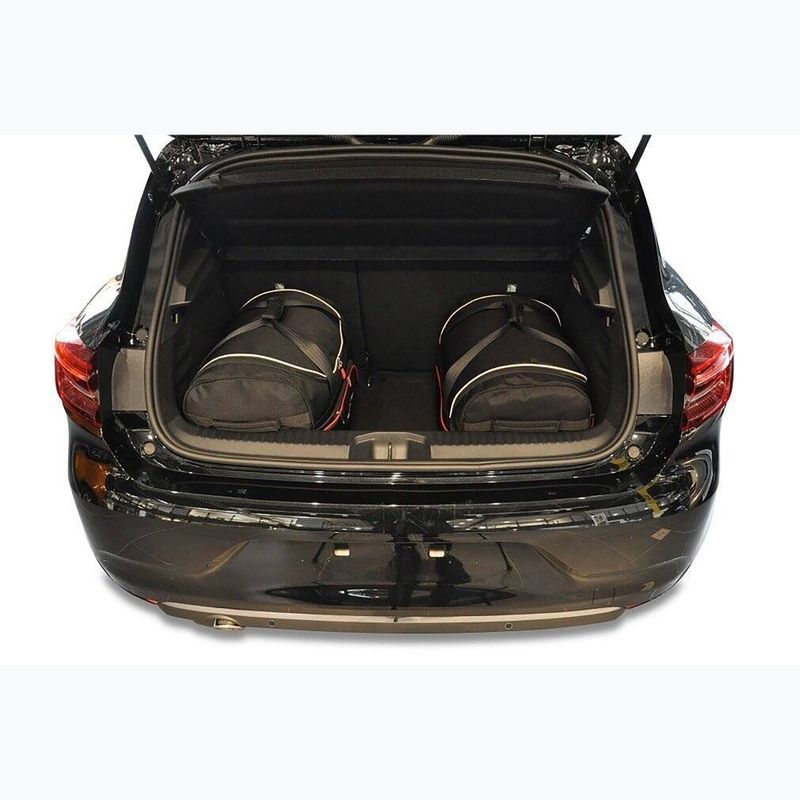 Gepäckträgertaschen-Set KJUST Renault Clio Hatchback 2019+ 3 Stk. Schwarz 10