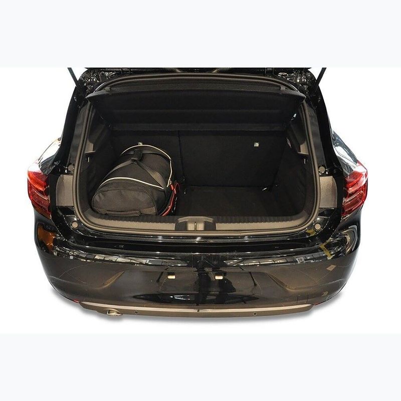 Gepäckträgertaschen-Set KJUST Renault Clio Hatchback 2019+ 3 Stk. Schwarz 11