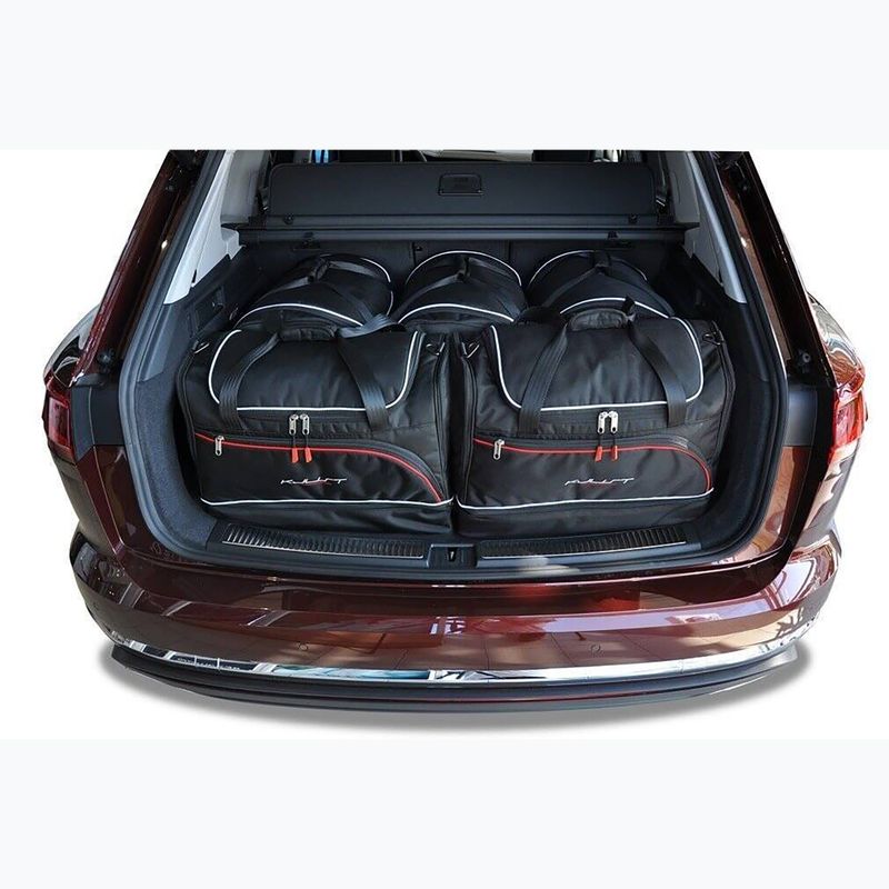 Gepäckträgertaschen-Set KJUST Volkswagen Touareg 2018+ 5 Stk. Schwarz 16