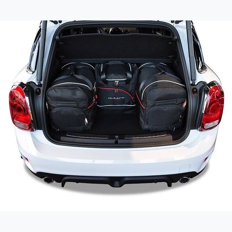 Gepäckträgertaschen-Set KJUST Mini Countryman Plug-In Hybrid 2017-2023 4 Stk. Schwarz 13