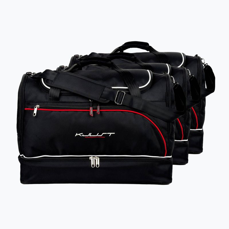 Gepäckträgertaschen-Set KJUST Renault Clio Hybrid 2020+ 3 Stk. Schwarz