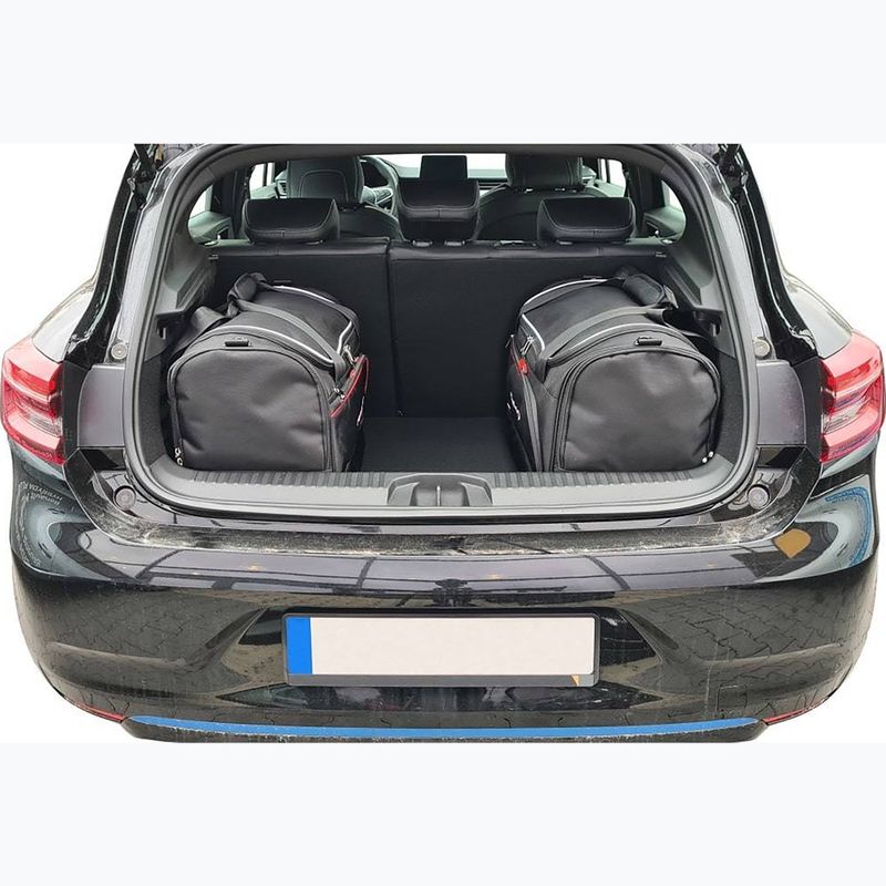 Gepäckträgertaschen-Set KJUST Renault Clio Hybrid 2020+ 3 Stk. Schwarz 9