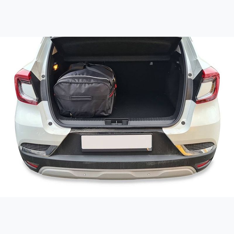 Gepäckträgertaschen-Set KJUST Renault Captur Phev 2020+ 2 Stk. Schwarz 11