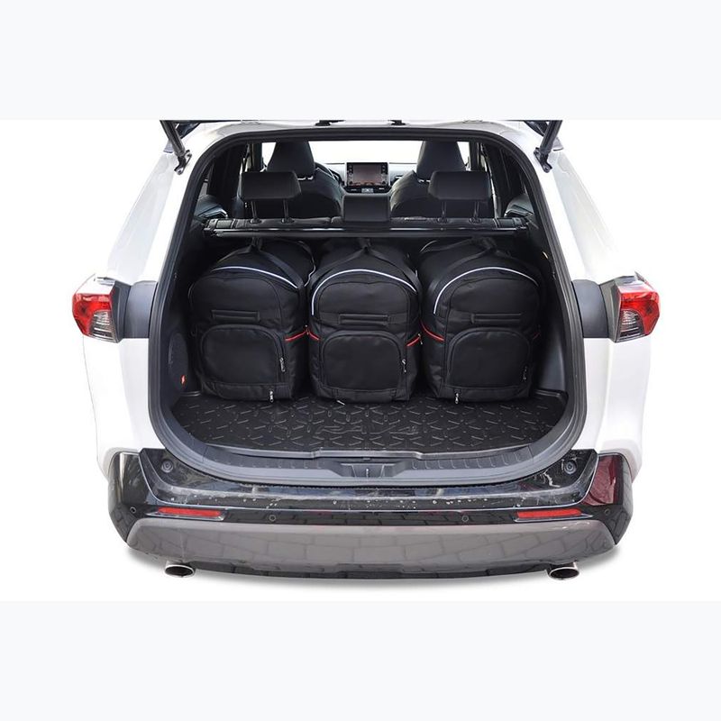 Gepäckträgertaschen-Set KJUST Suzuki Across Plug-In Hybrid 2020+ 5 Stk. Schwarz 17