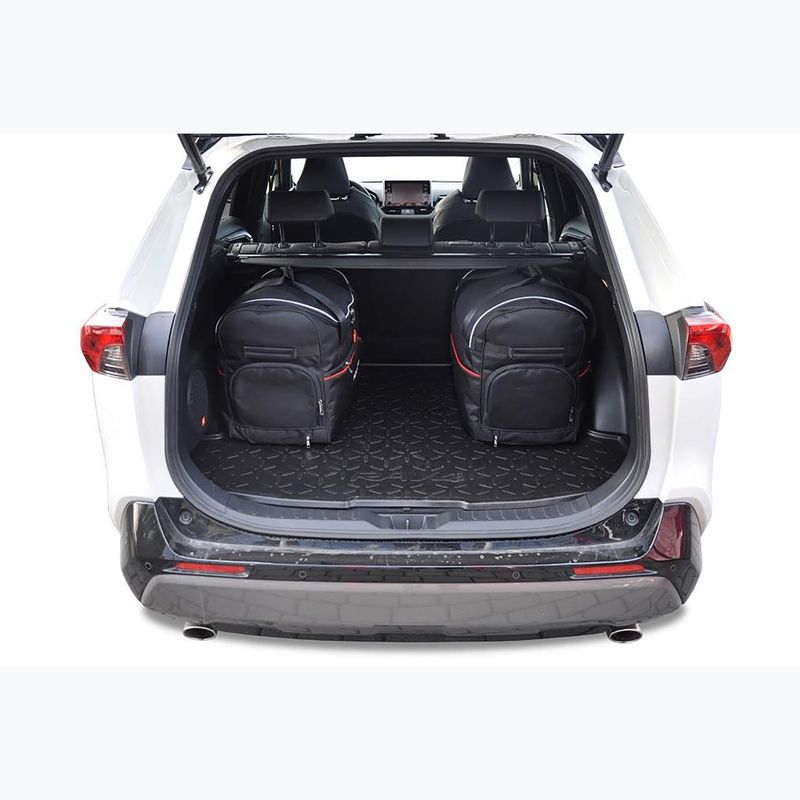 Gepäckträgertaschen-Set KJUST Suzuki Across Plug-In Hybrid 2020+ 5 Stk. Schwarz 18