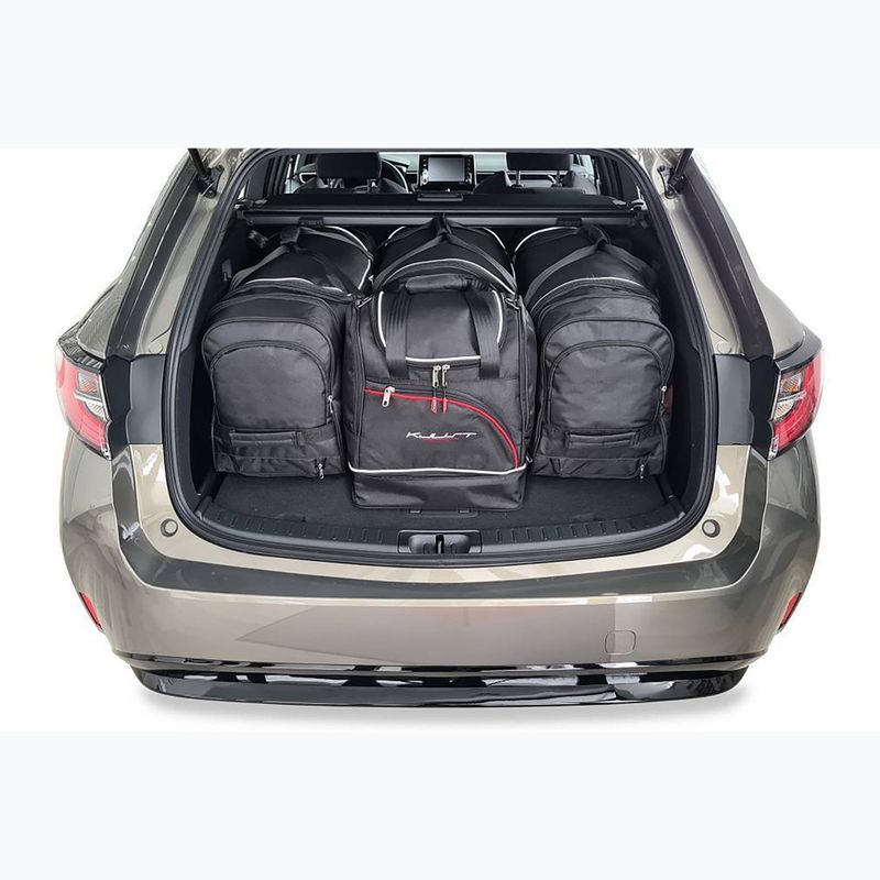 Gepäckträgertaschen-Set KJUST Toyota Corolla Touring Sports 2019+ 4 Stk. Schwarz 15