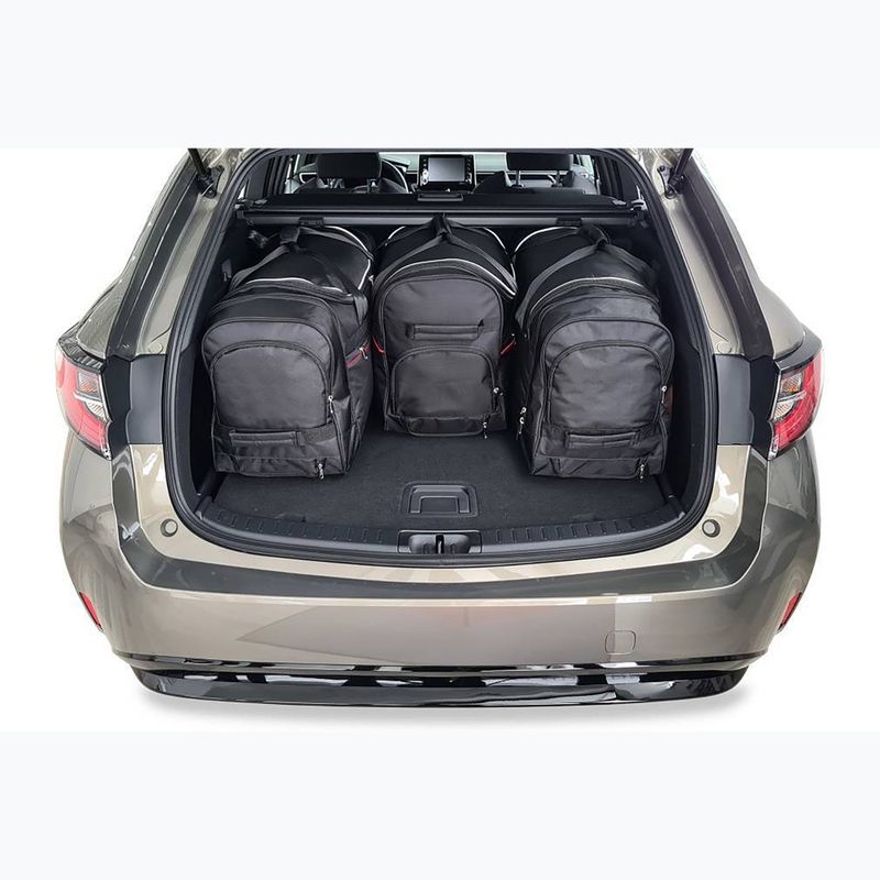 Gepäckträgertaschen-Set KJUST Toyota Corolla Touring Sports 2019+ 4 Stk. Schwarz 16