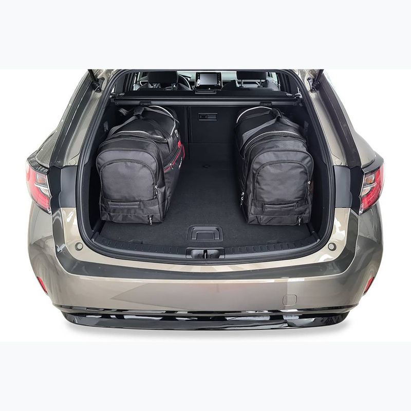 Gepäckträgertaschen-Set KJUST Toyota Corolla Touring Sports 2019+ 4 Stk. Schwarz 17