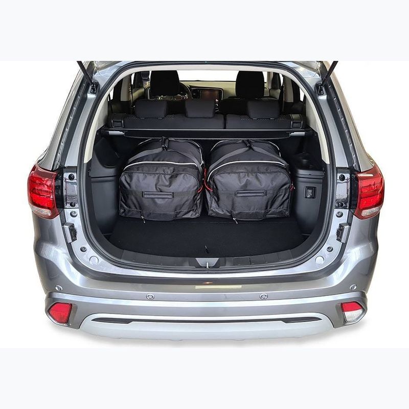 Gepäckträgertaschen-Set KJUST Mitsubishi Outlander Phev 2014-2022 4 Stk. Schwarz 13