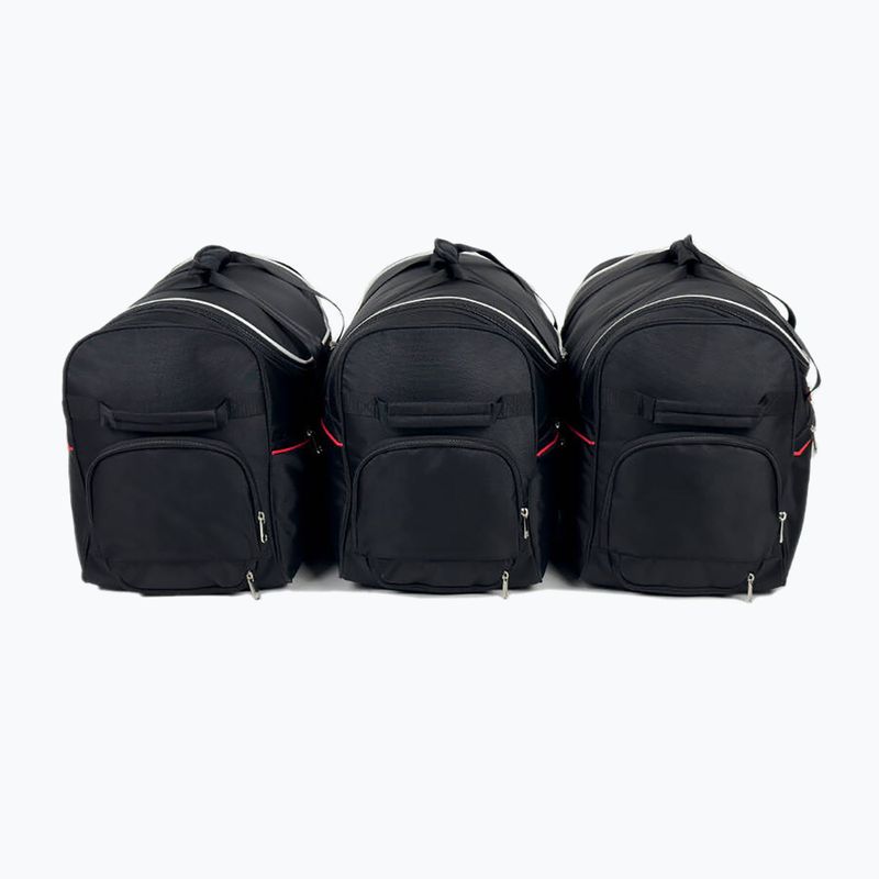 Gepäckträgertaschen-Set KJUST Peugeot E-2008 2019+ 3 Stk. Schwarz 3