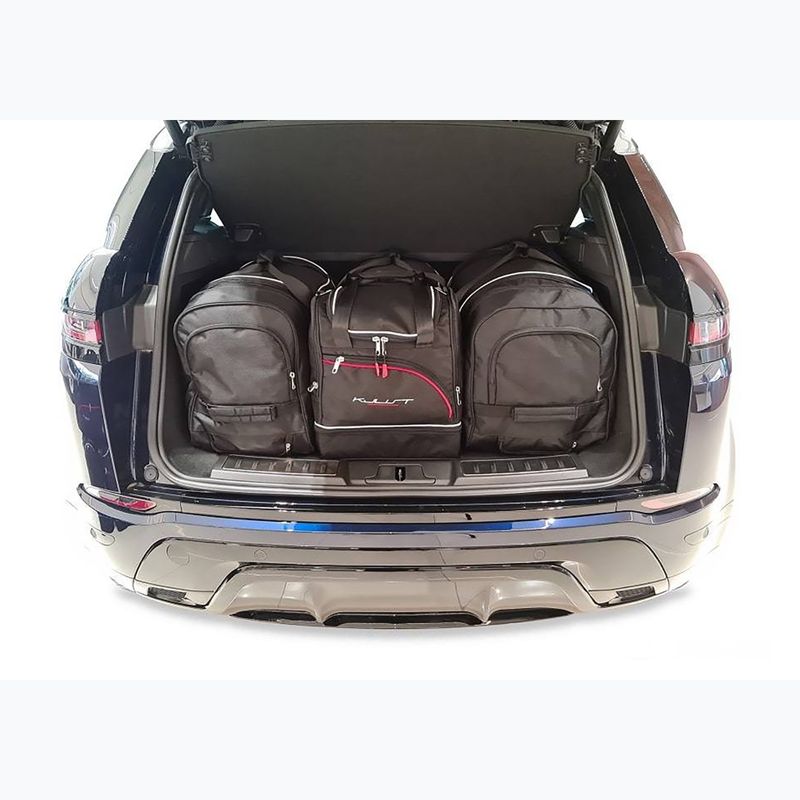 Gepäckträgertaschen-Set KJUST Land Rover Range Rover Evoque Phev 2020+ 4 Stk. Schwarz 13