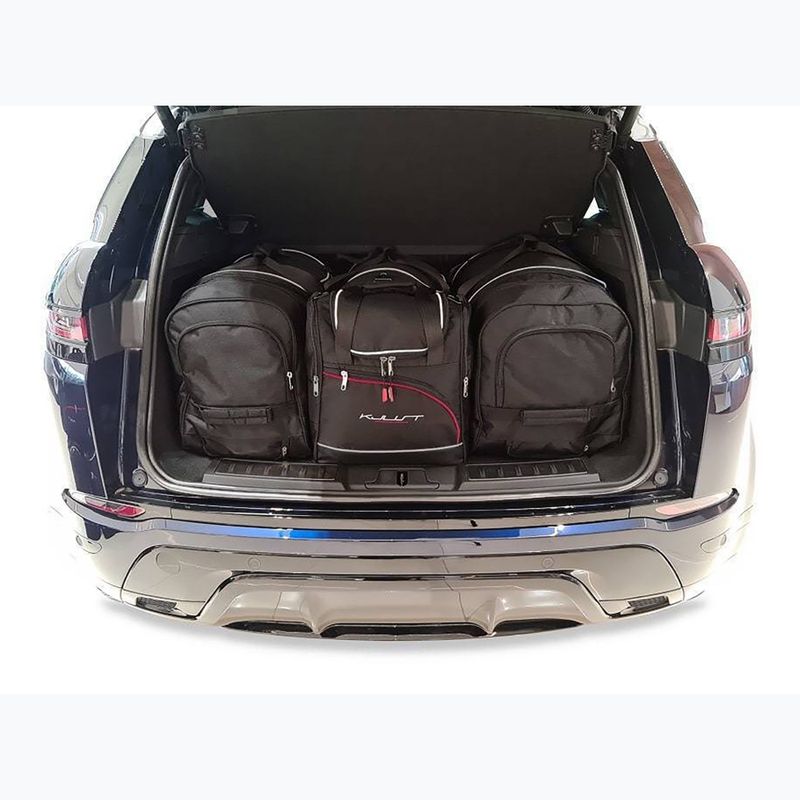 Gepäckträgertaschen-Set KJUST Land Rover Range Rover Evoque Phev 2020+ 4 Stk. Schwarz 15