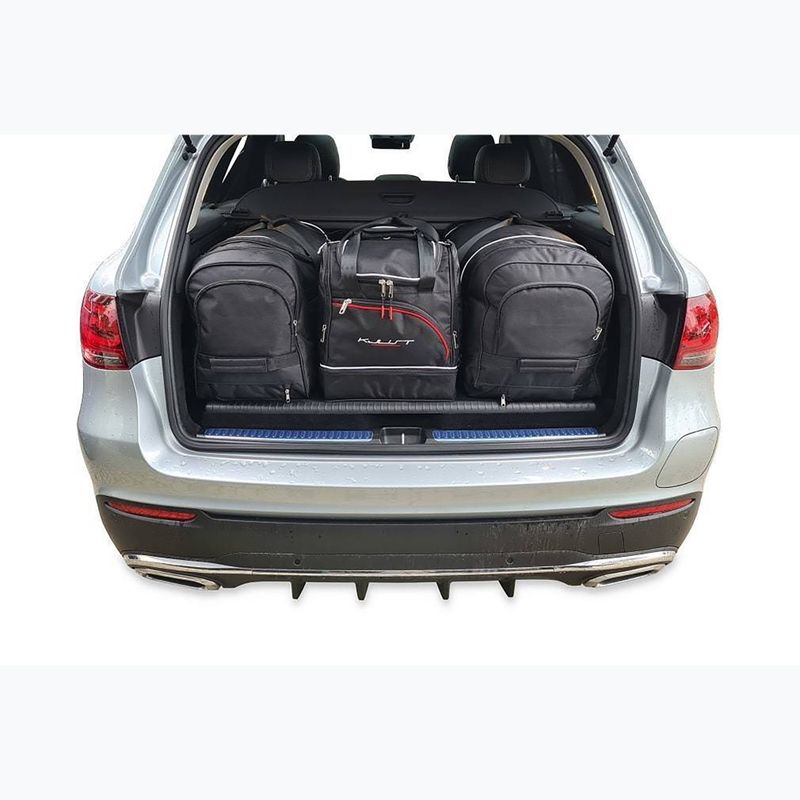 Gepäckträgertaschen-Set KJUST Mercedes-Benz Glc Phev 2019-2022 4 Stk. Schwarz 12