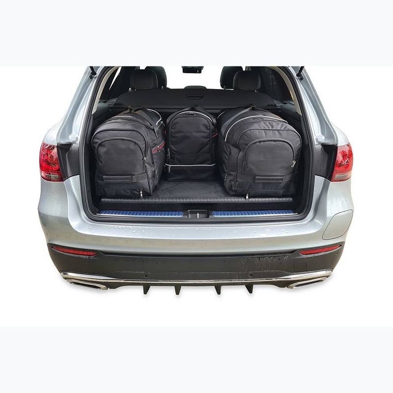 Gepäckträgertaschen-Set KJUST Mercedes-Benz Glc Phev 2019-2022 4 Stk. Schwarz 13