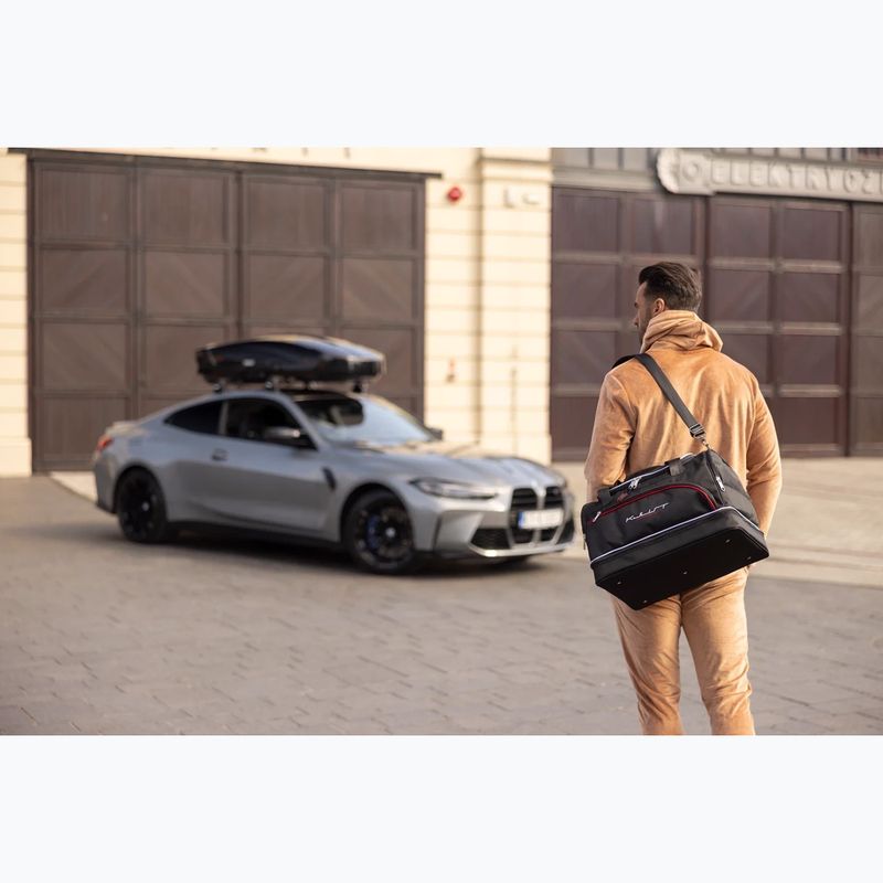 Gepäckträgertaschen-Set KJUST Opel Corsa-E 2019+ 3 Stk. Schwarz 13