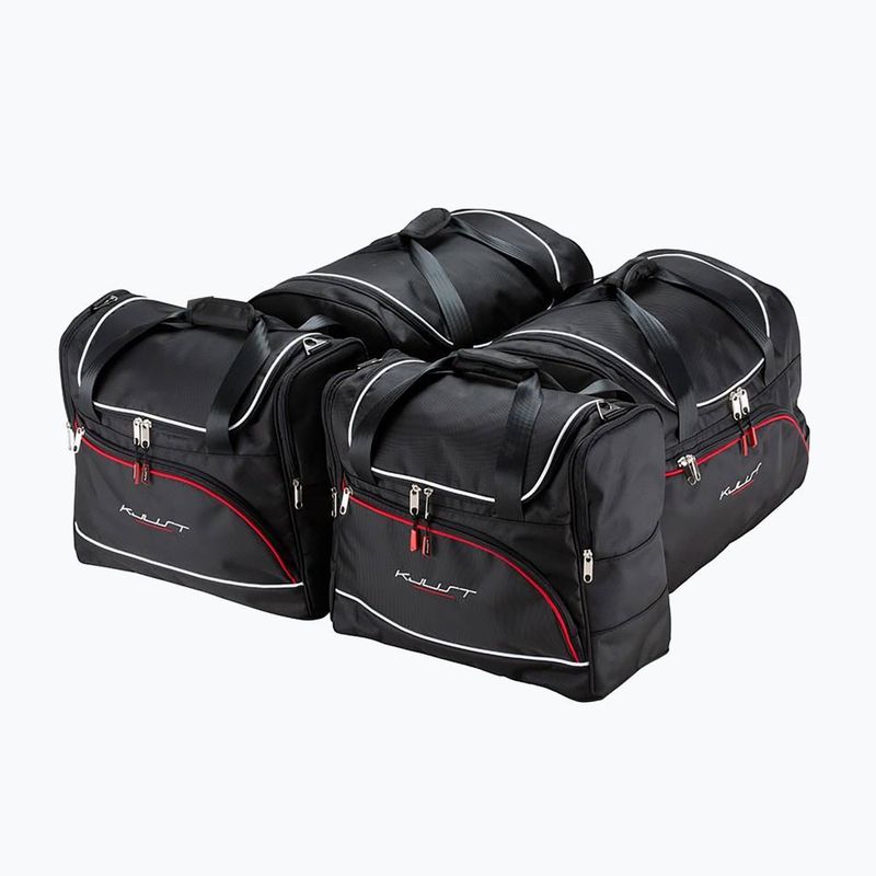 Gepäckträgertaschen-Set KJUST Renault Arkana Hybrid 2021+ 4 Stk. Schwarz