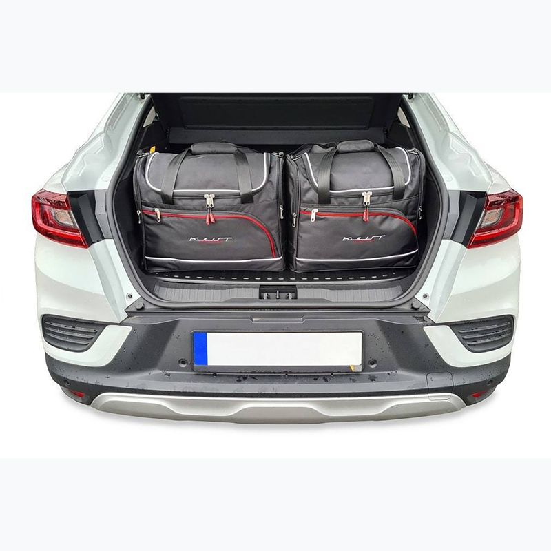 Gepäckträgertaschen-Set KJUST Renault Arkana Hybrid 2021+ 4 Stk. Schwarz 11