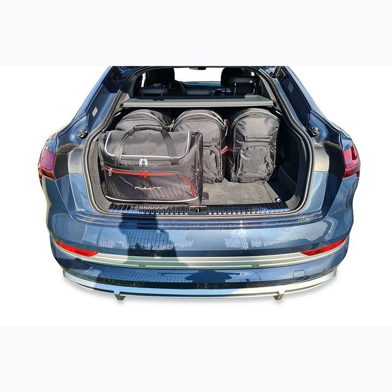 KJUST Audi E-Tron Sportback Kofferraumtaschen-Set 2020+ 5 Stück schwarz 15