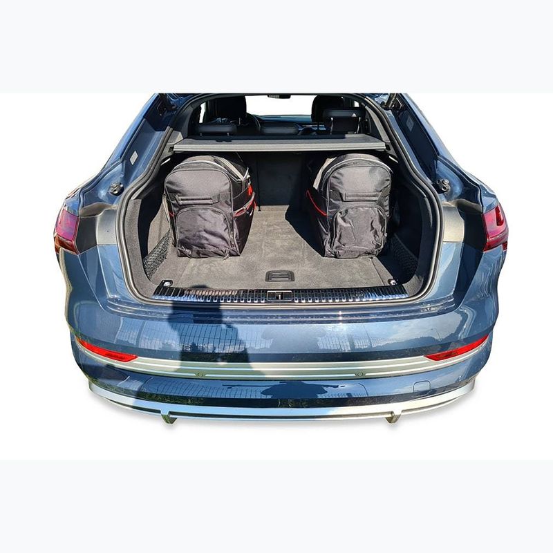 KJUST Audi E-Tron Sportback Kofferraumtaschen-Set 2020+ 5 Stück schwarz 17