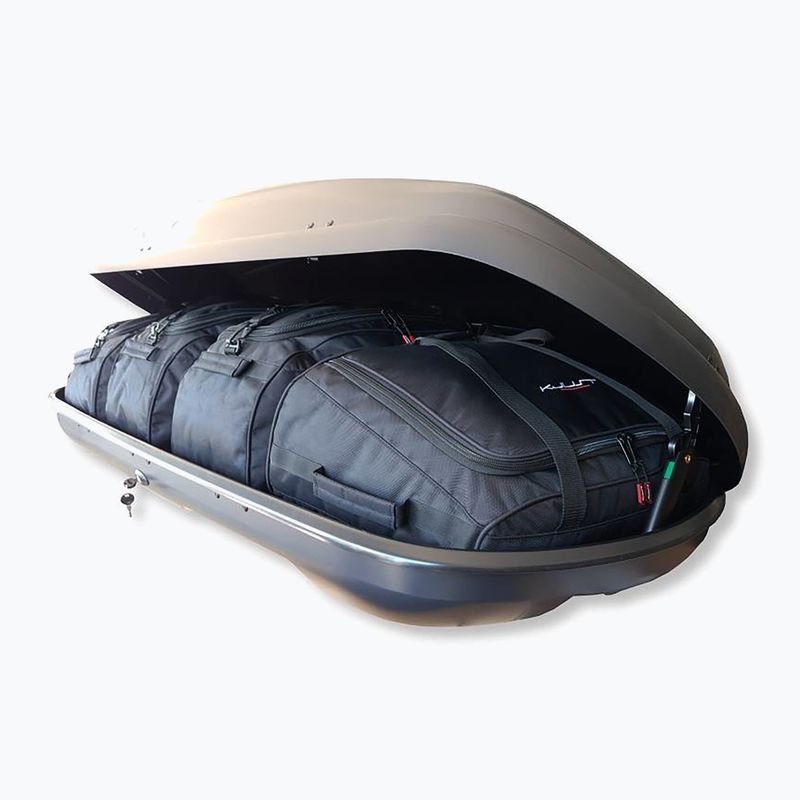 KJUST Interpack Traxer 5.6 Dachkoffer Set 4 Stück schwarz 2