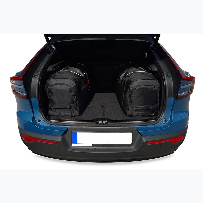 Gepäckträgertaschen-Set KJUST Volvo C40 Ev 2021+ 4 Stk. Schwarz 20