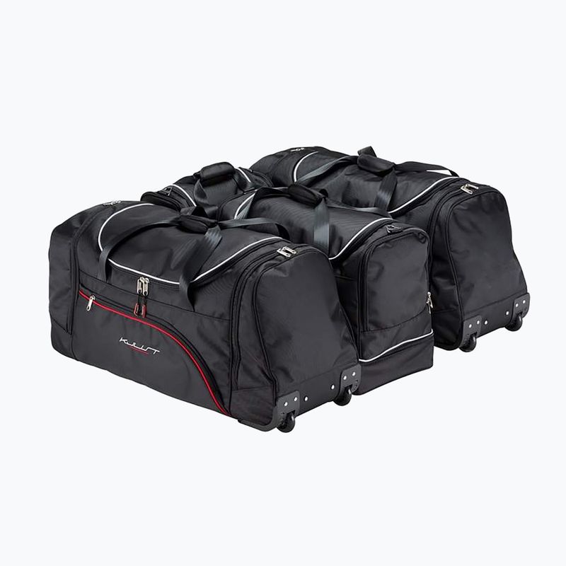 Gepäckträgertaschen-Set KJUST Jeep Wrangler Phev 2018+ 4 Stk. Schwarz 2
