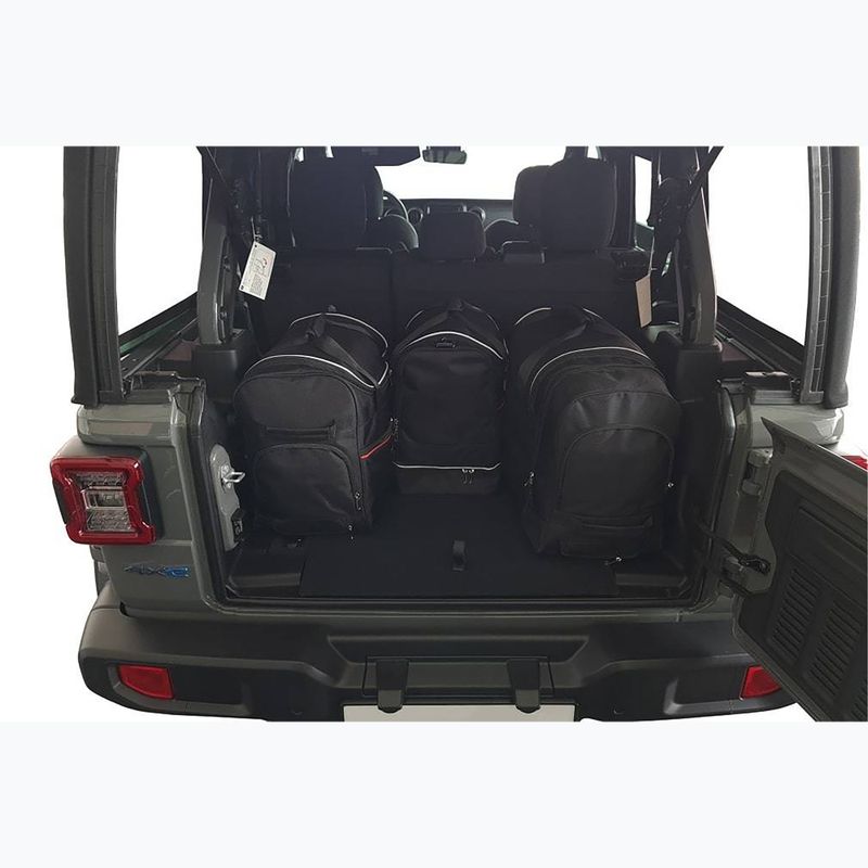 Gepäckträgertaschen-Set KJUST Jeep Wrangler Phev 2021+ 4 Stk black 17
