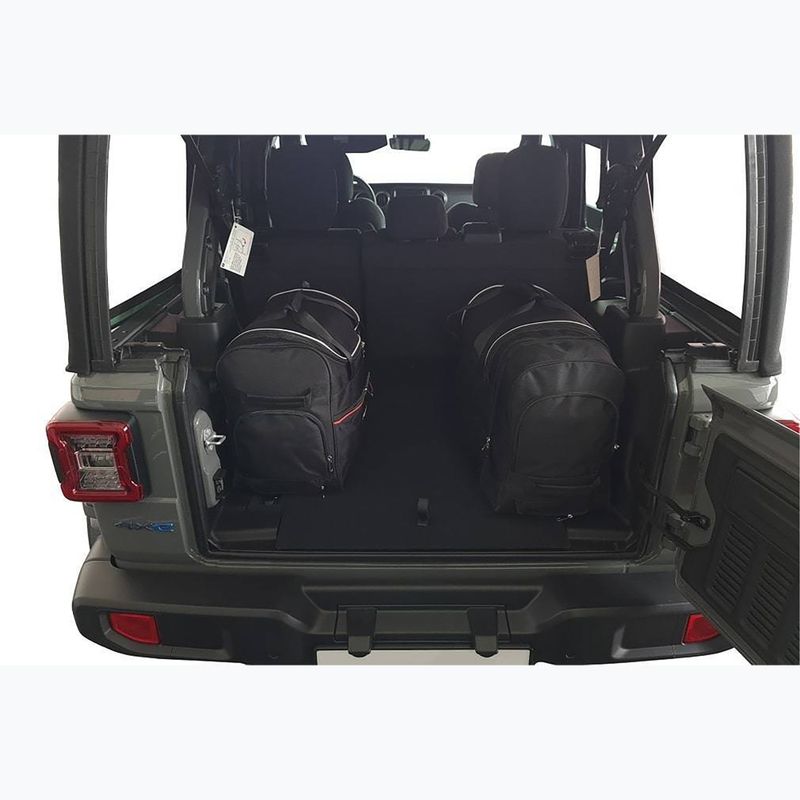 Gepäckträgertaschen-Set KJUST Jeep Wrangler Phev 2021+ 4 Stk black 18