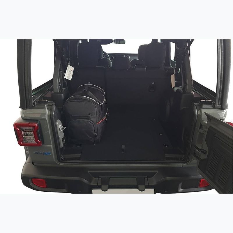 Gepäckträgertaschen-Set KJUST Jeep Wrangler Phev 2021+ 4 Stk black 19
