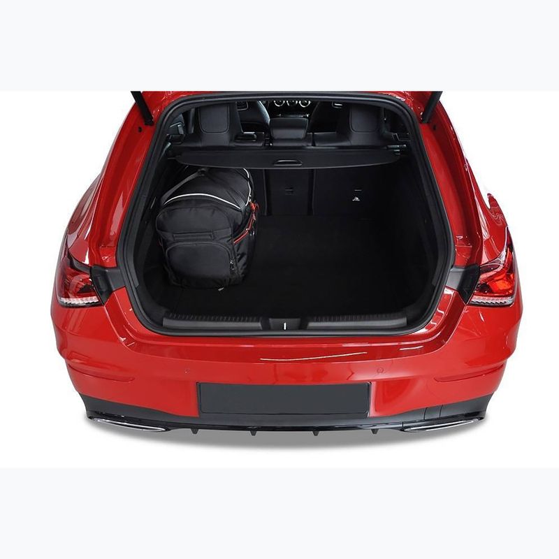 Gepäckträgertaschen-Set KJUST Mercedes-Benz Cla Shooting Brake Phev 2020+ 5 Stk. Schwarz 15