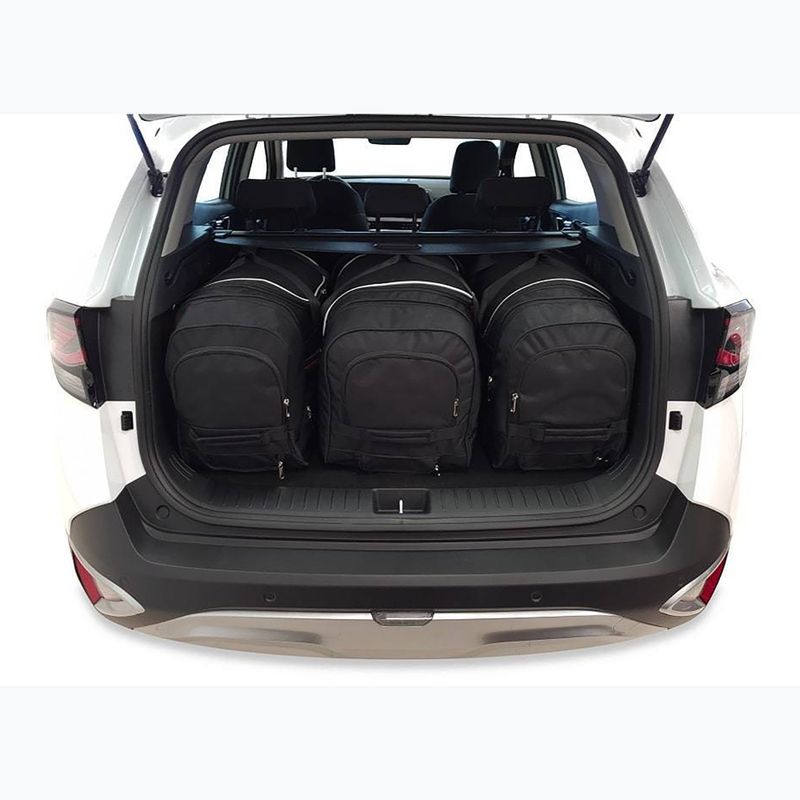 Gepäckträgertaschen-Set KJUST Kia Sportage Hev 2021+ 3 Stk black 15