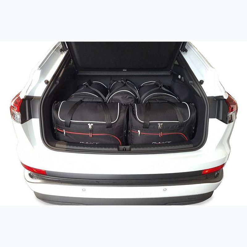 KJUST Audi Q4 E-Tron Sportback Kofferraumtaschen-Set 2021+ 5 Stück schwarz 15
