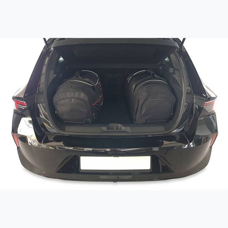 Gepäckträgertaschen-Set KJUST Opel Astra Hatchback 2021+ 4 Stk. Schwarz 15
