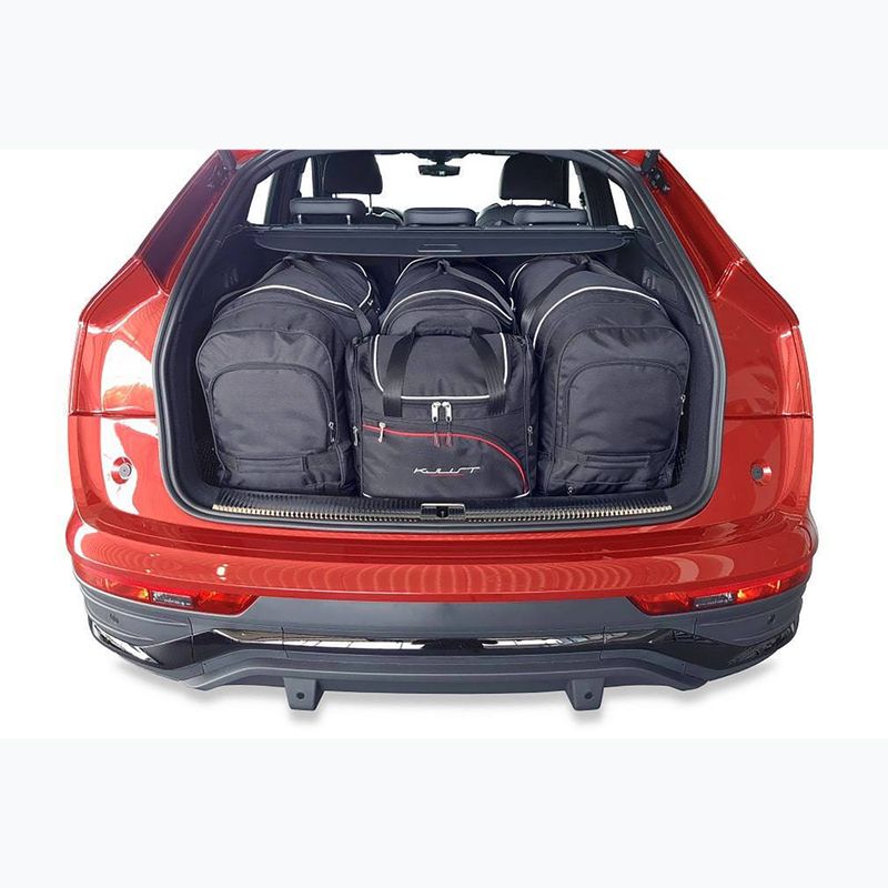 KJUST Audi Q5 Sportback Kofferraumtaschen Set 2020+ 4 Stück schwarz 17