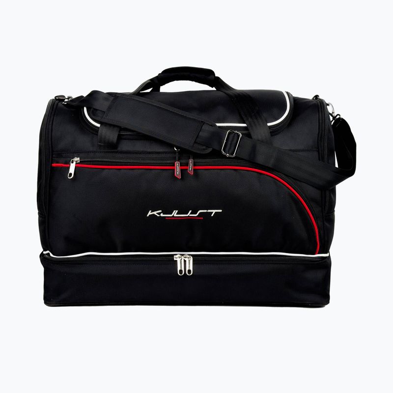 KJUST Audi Q5 Sportback Kofferraumtaschen Set 2020+ 4 Stück schwarz 3