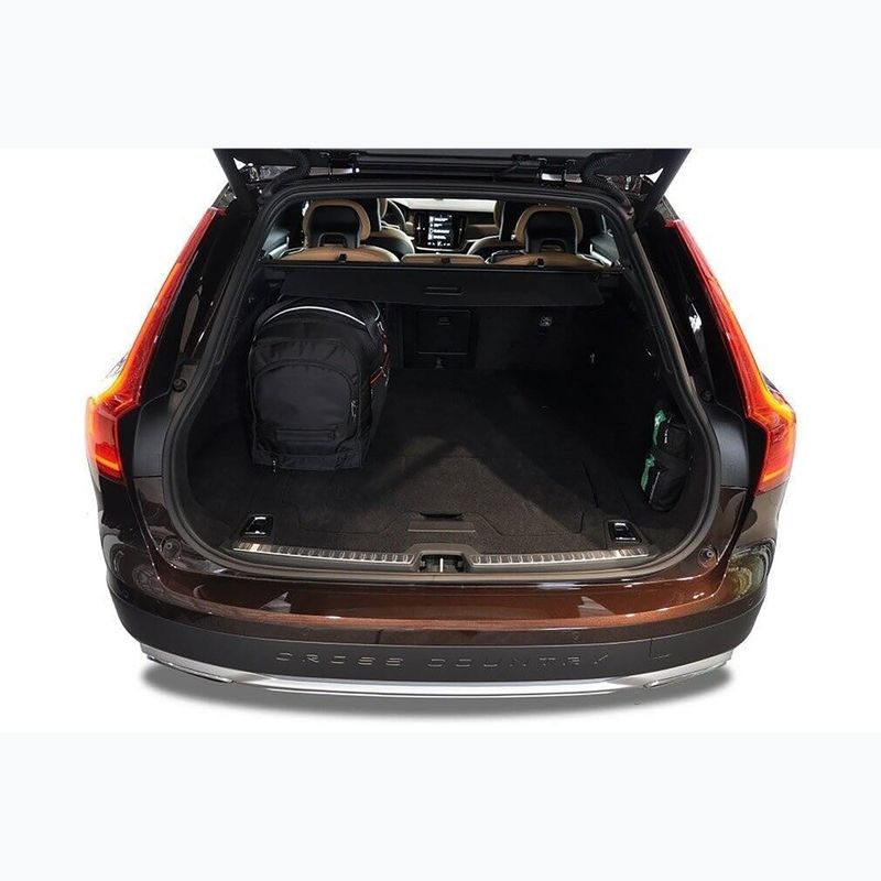Gepäckträgertaschen-Set KJUST Volvo V90 PHEV 2016+ 5 Stk. Schwarz 15