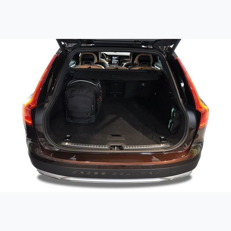 Gepäckträgertaschen-Set KJUST Volvo V90 Cross Country 2016+ 5 Stk. Schwarz 21
