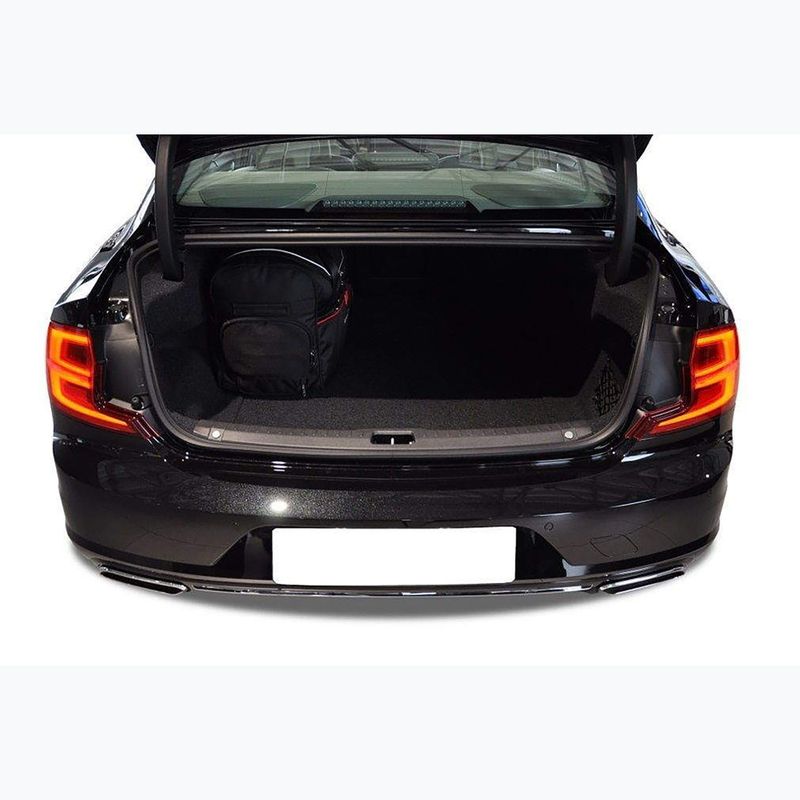 Gepäckträgertaschen-Set KJUST Volvo S90 PHEV 2019+ 5 Stk. Schwarz 20