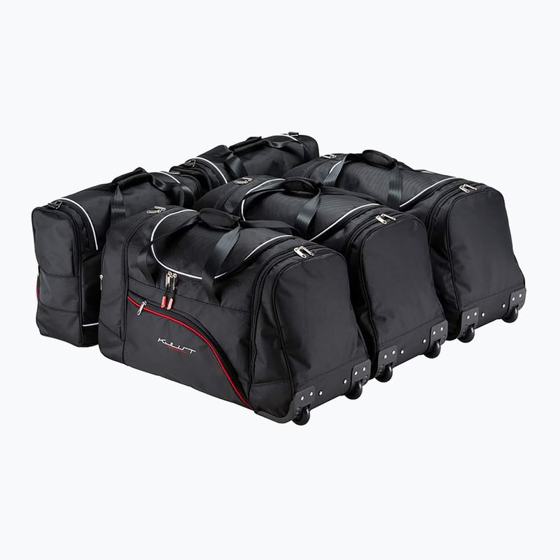 Gepäckträgertaschen-Set KJUST Volvo S90 HEV 2016+ 5 Stk. Schwarz 2