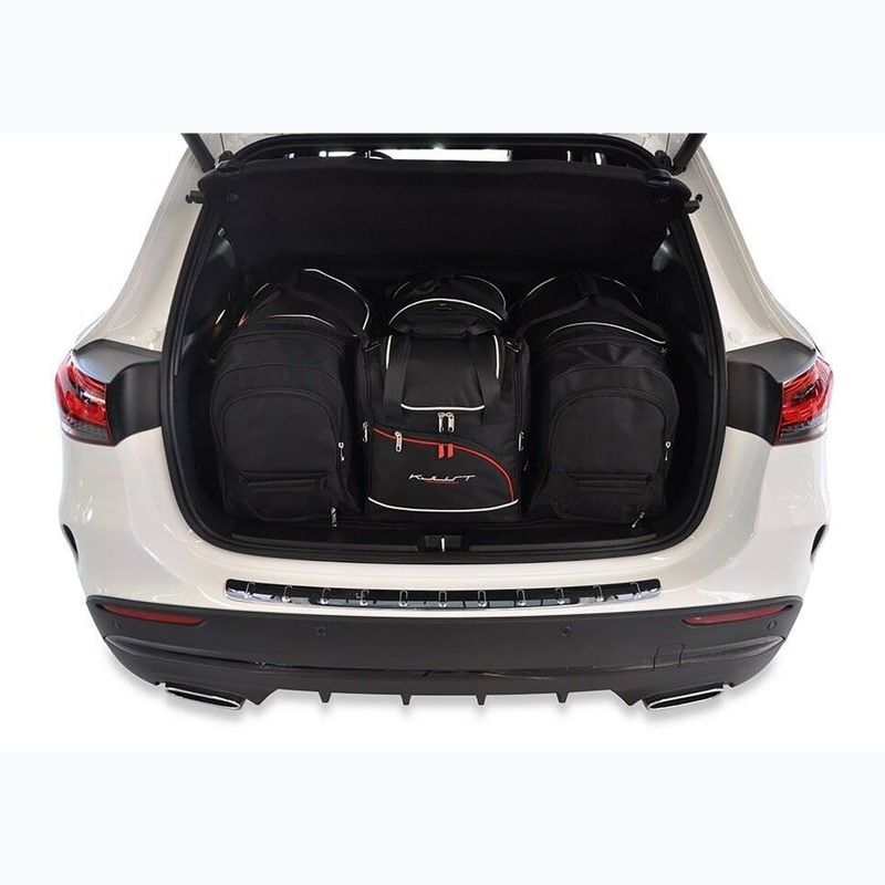 Gepäckträgertaschen-Set KJUST Mercedes-Benz Gla Phev 2020+ 4 Stk. Schwarz 14